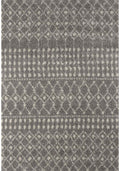 Moroccan Shaggy Rug, Grey 1010
