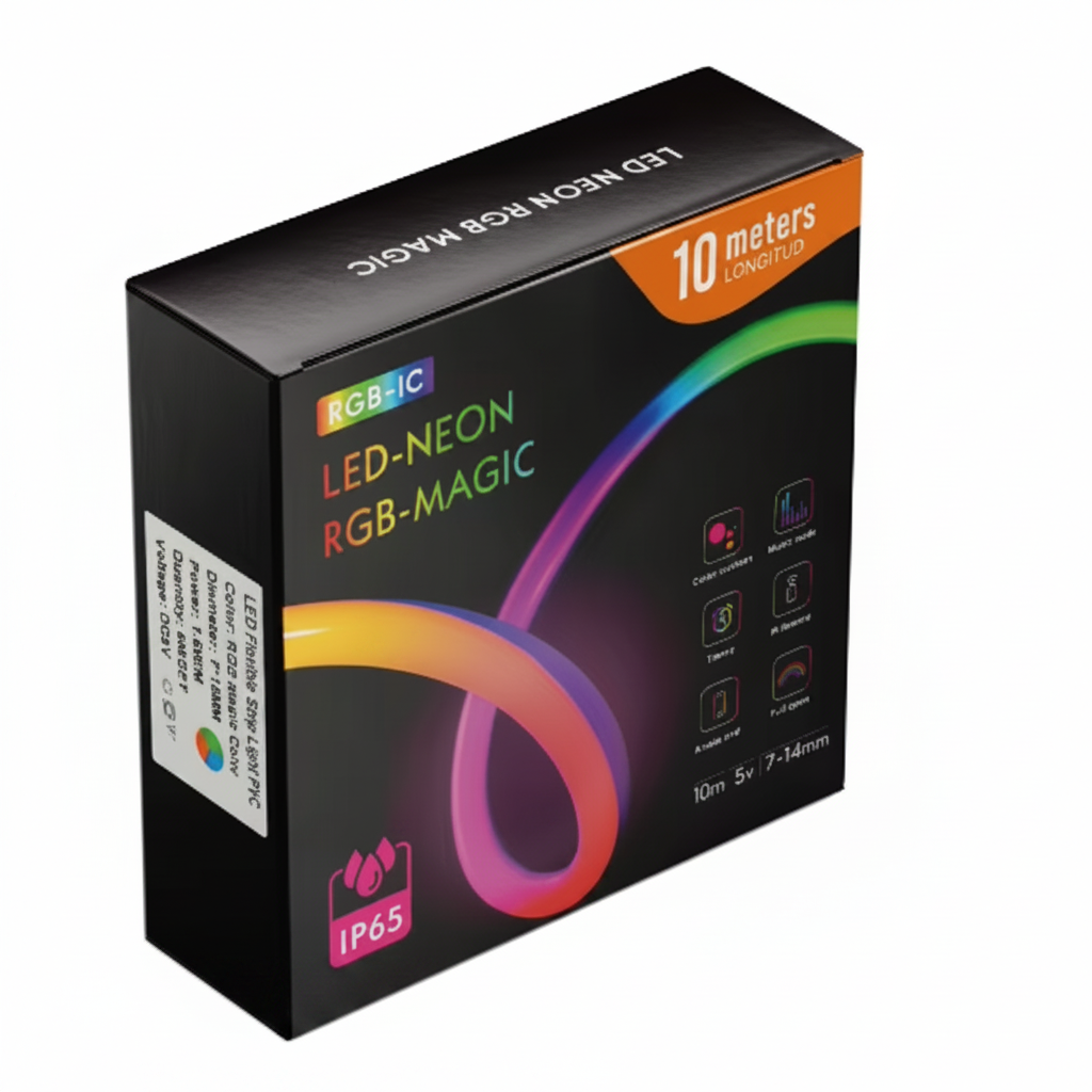 RGB LED Neon Rope Light with App Control