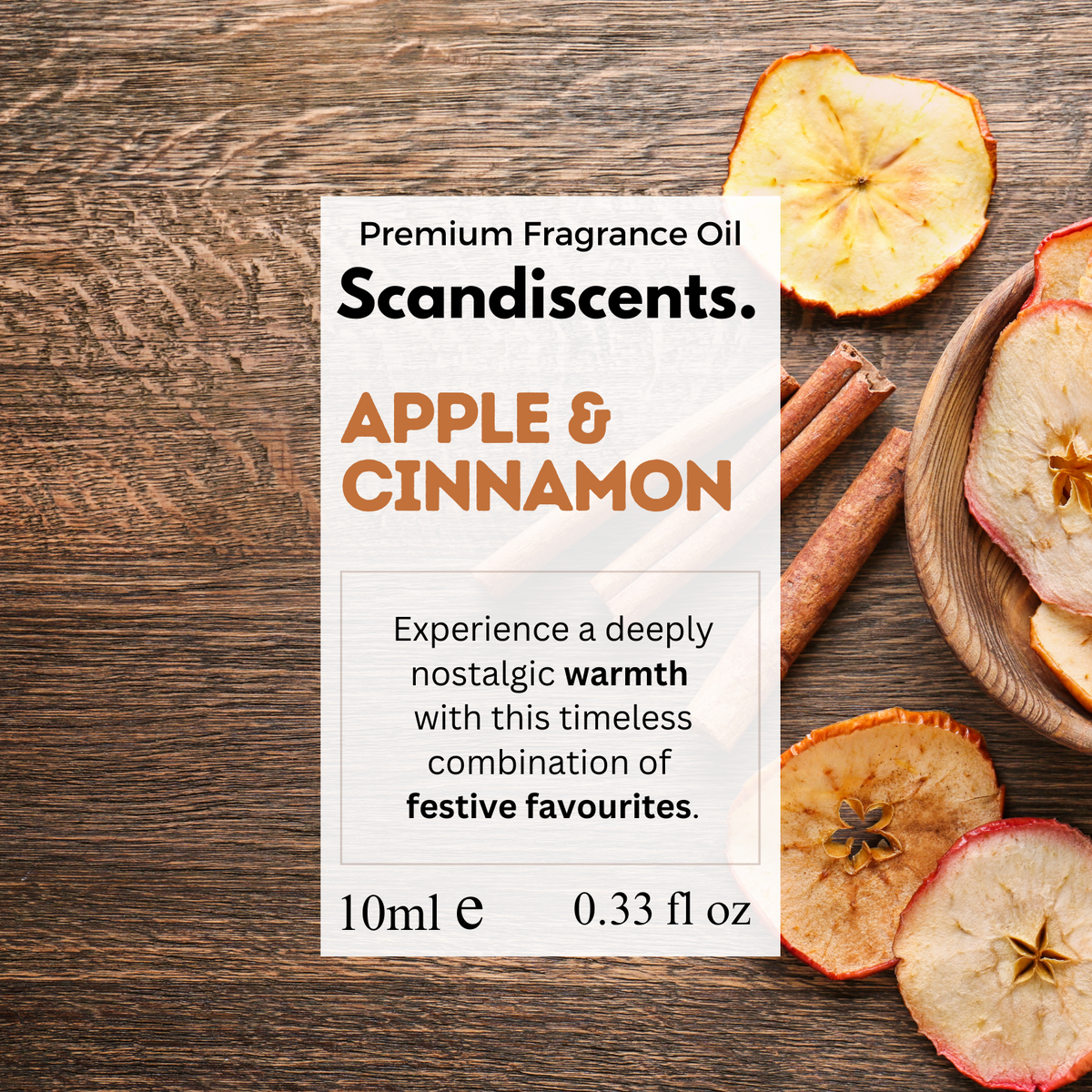 Apple & Cinnamon Diffuser Oil