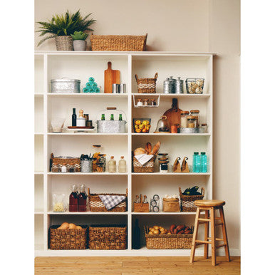 Seagrass Storage Baskets with Handles, Set of 3