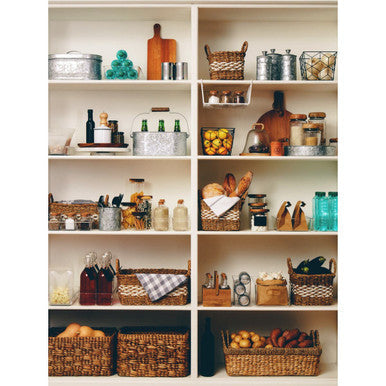 Seagrass Storage Baskets with Handles, Set of 3