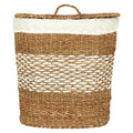 Lidi Oval Seagrass Storage Basket with Lid