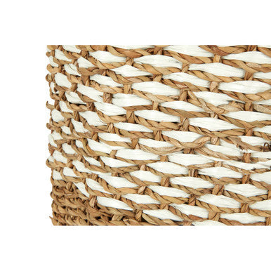 Lidi Oval Seagrass Storage Basket with Lid