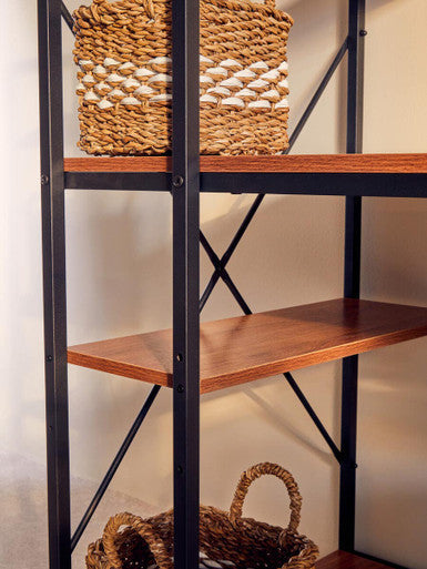 Square Seagrass Storage Baskets, Set of 2