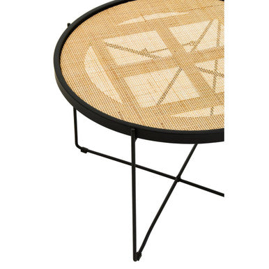 Depok Rattan Round Coffee Table
