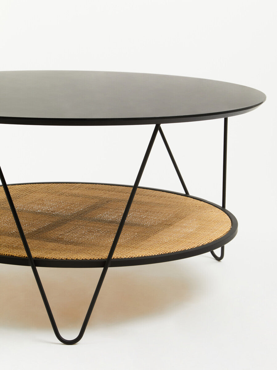 Depok Rattan 2-Tier Coffee Table