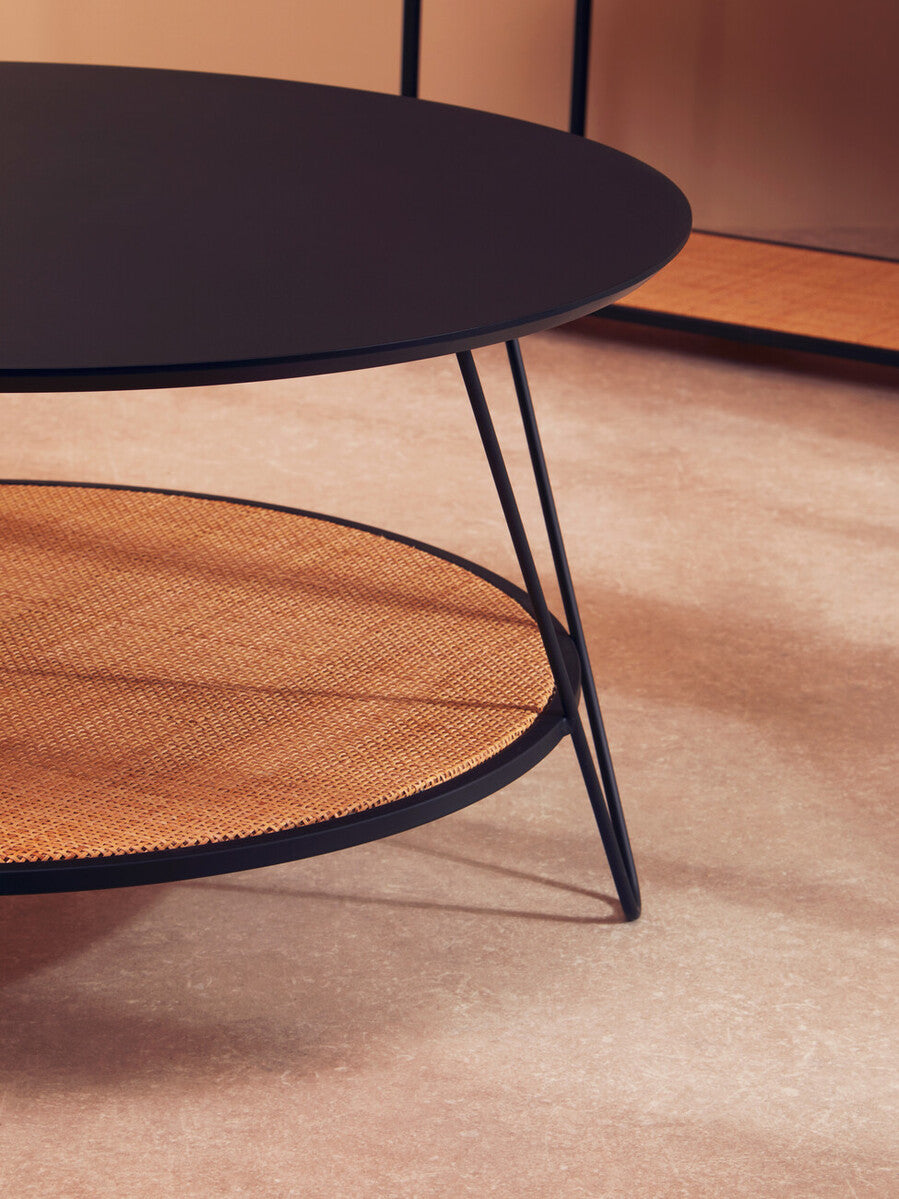Depok Rattan 2-Tier Coffee Table