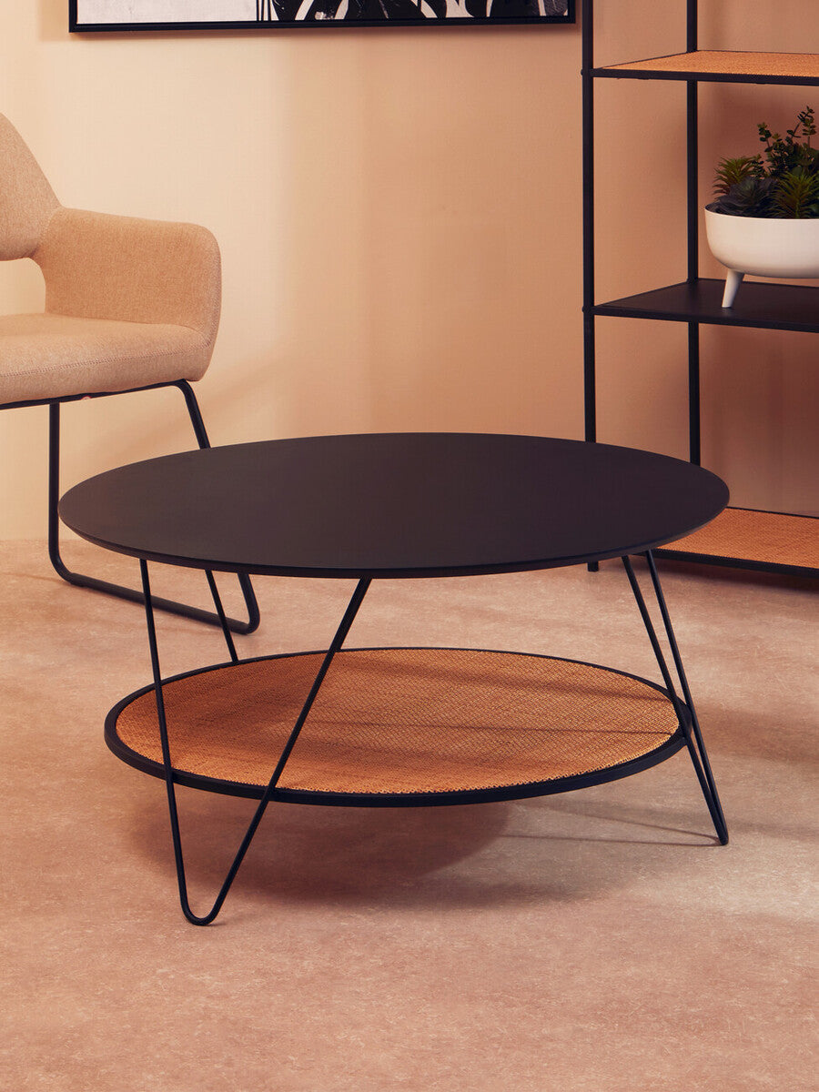 Depok Rattan 2-Tier Coffee Table