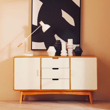 Stockholm Matte White Table Lamp