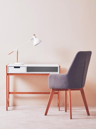 Stockholm Matte White Table Lamp