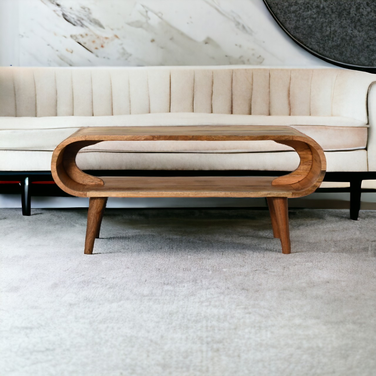 Amaya Nordic Solid Wood Coffee Table