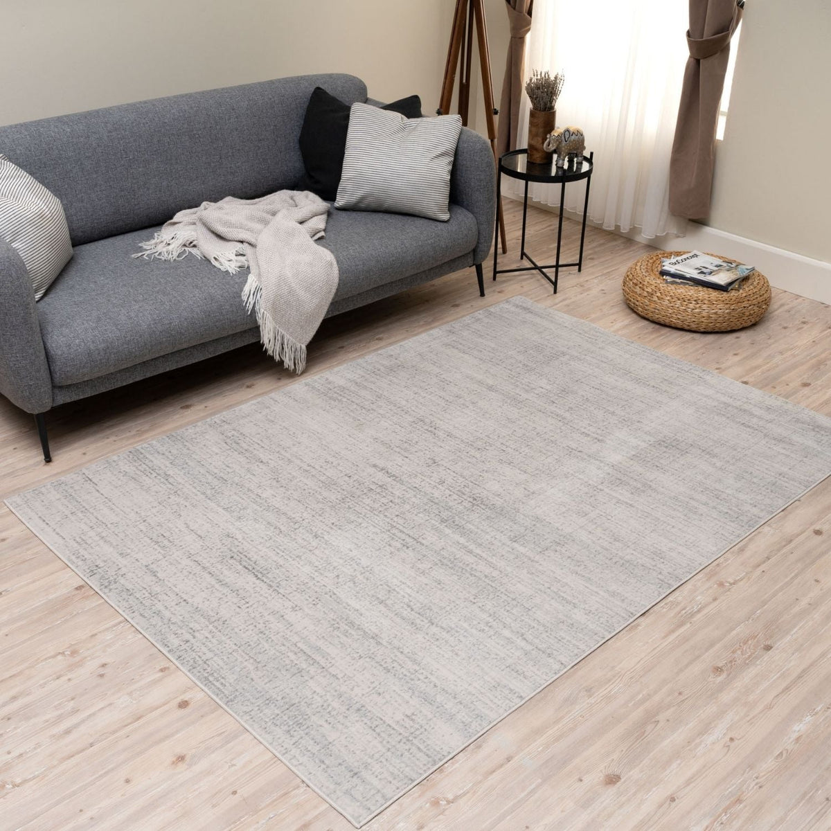Montana Cream and Grey Rug