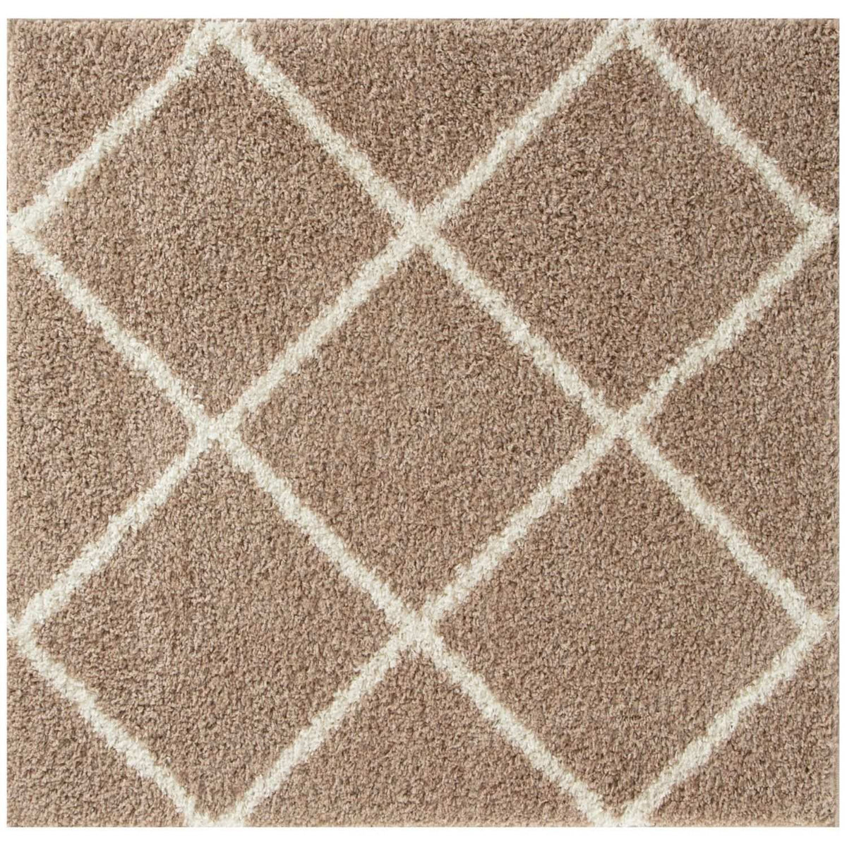 Moroccan Beige Shaggy Rug