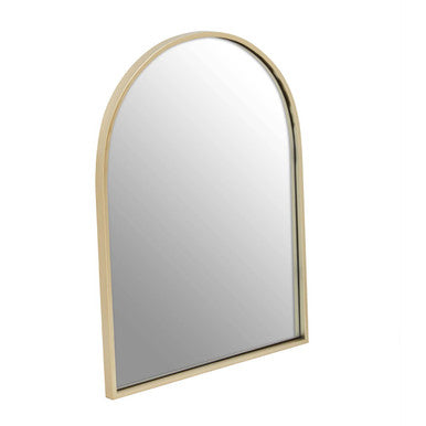 Gold Arched Wall Mirror
