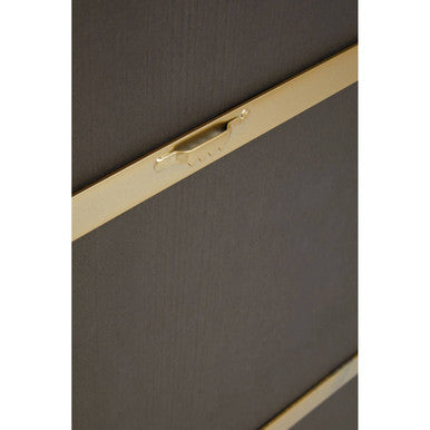 Gold Arched Wall Mirror
