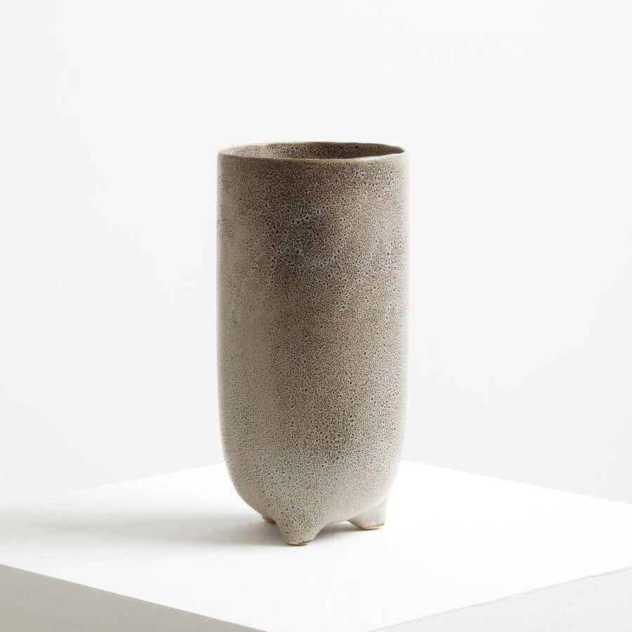 Natural Speckled Small Vase