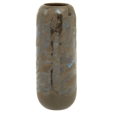 Brown Reactive Glaze Ceramic Vase