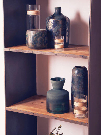 Brown Reactive Glaze Ceramic Vase