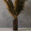 Brown Reactive Glaze Ceramic Vase