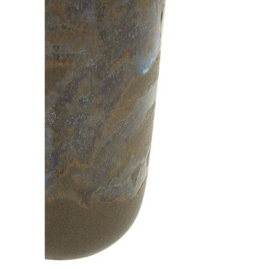 Brown Reactive Glaze Ceramic Vase