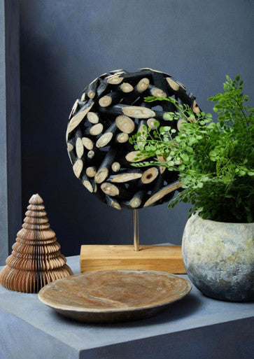 Petrified Wood Large Decorative Bowl