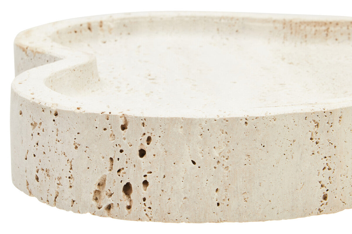 Travertine Irregular Decorative Tray