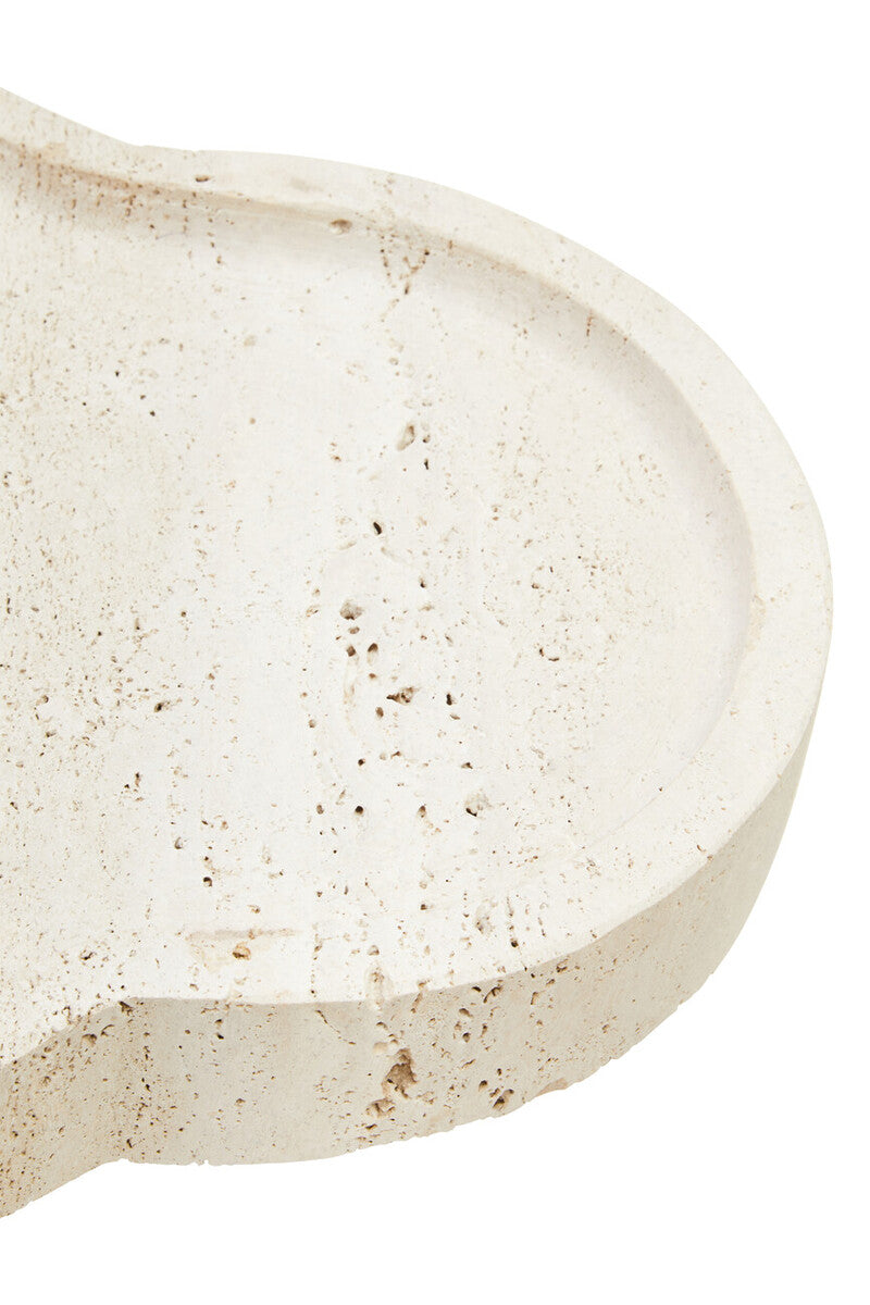 Travertine Irregular Decorative Tray