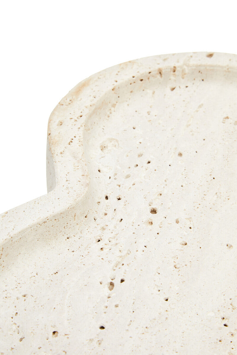 Travertine Irregular Decorative Tray