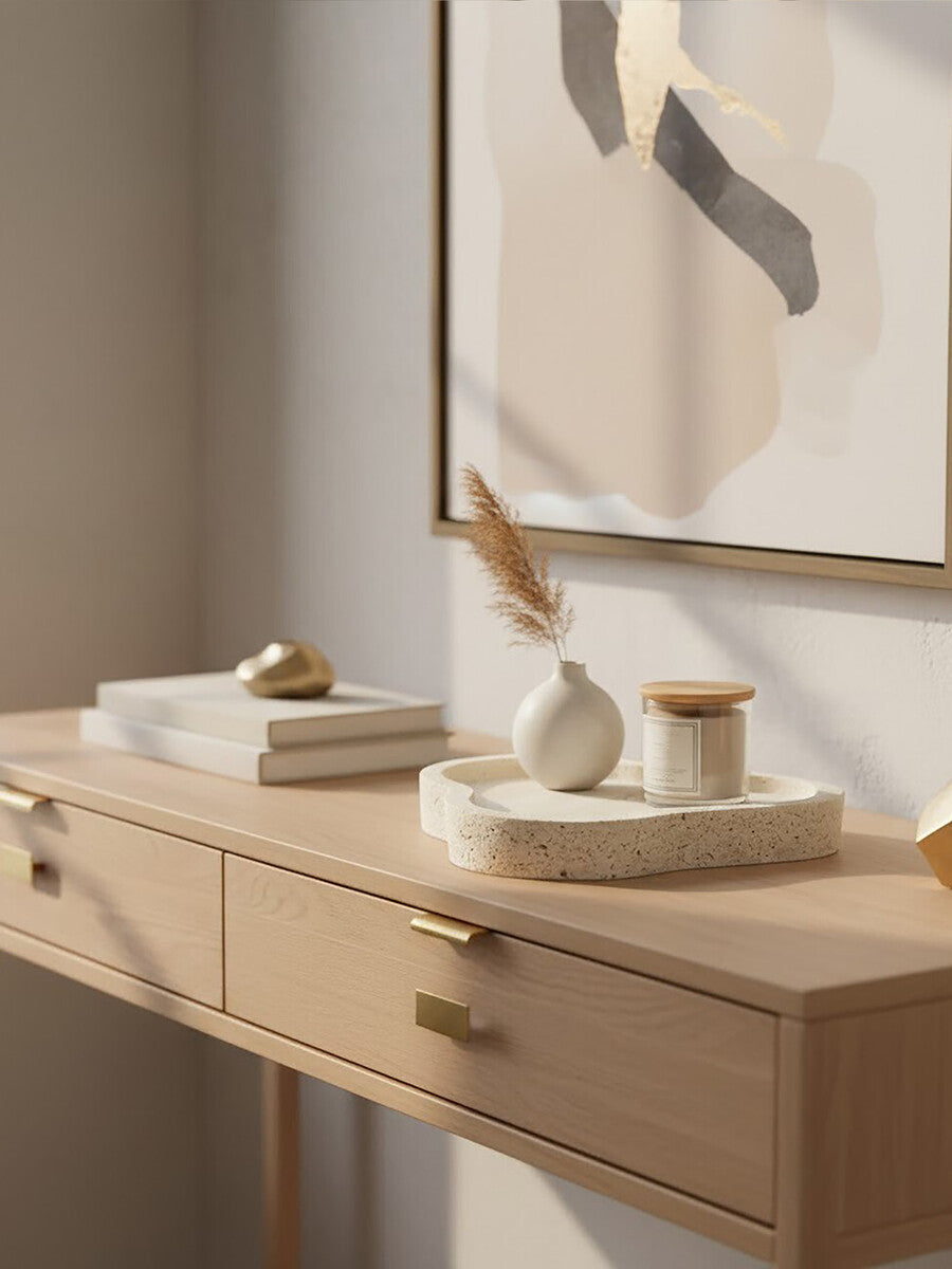 Travertine Irregular Decorative Tray