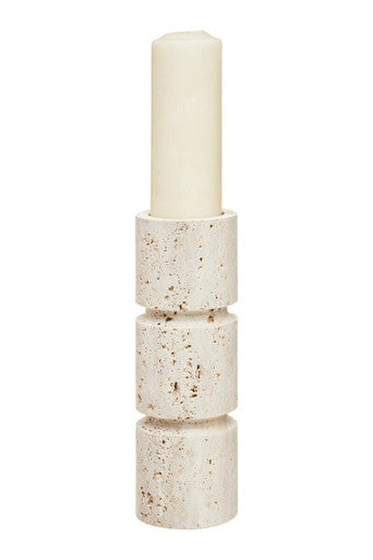 Tiered Travertine Holder Ornament