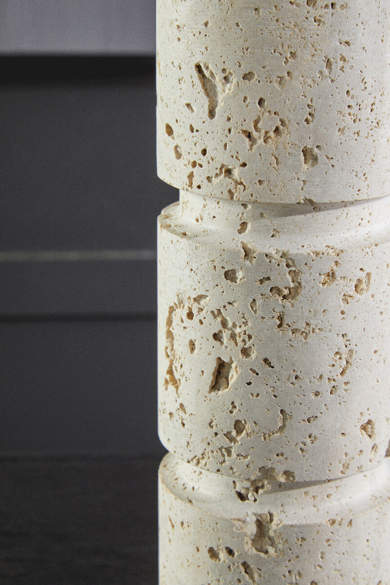 Tiered Travertine Holder Ornament