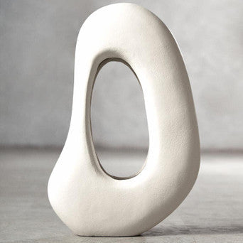 Abstract Cream Sculpture