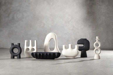 Abstract Cream Sculpture