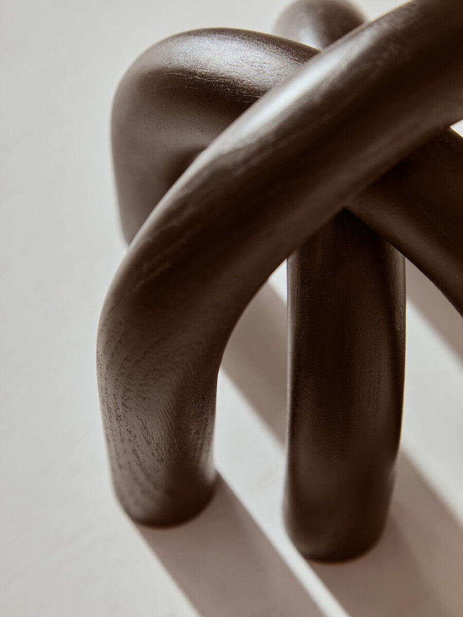 Black Wood Arch Sculpture