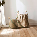 Bora Seagrass Storage Baskets, Set of 2