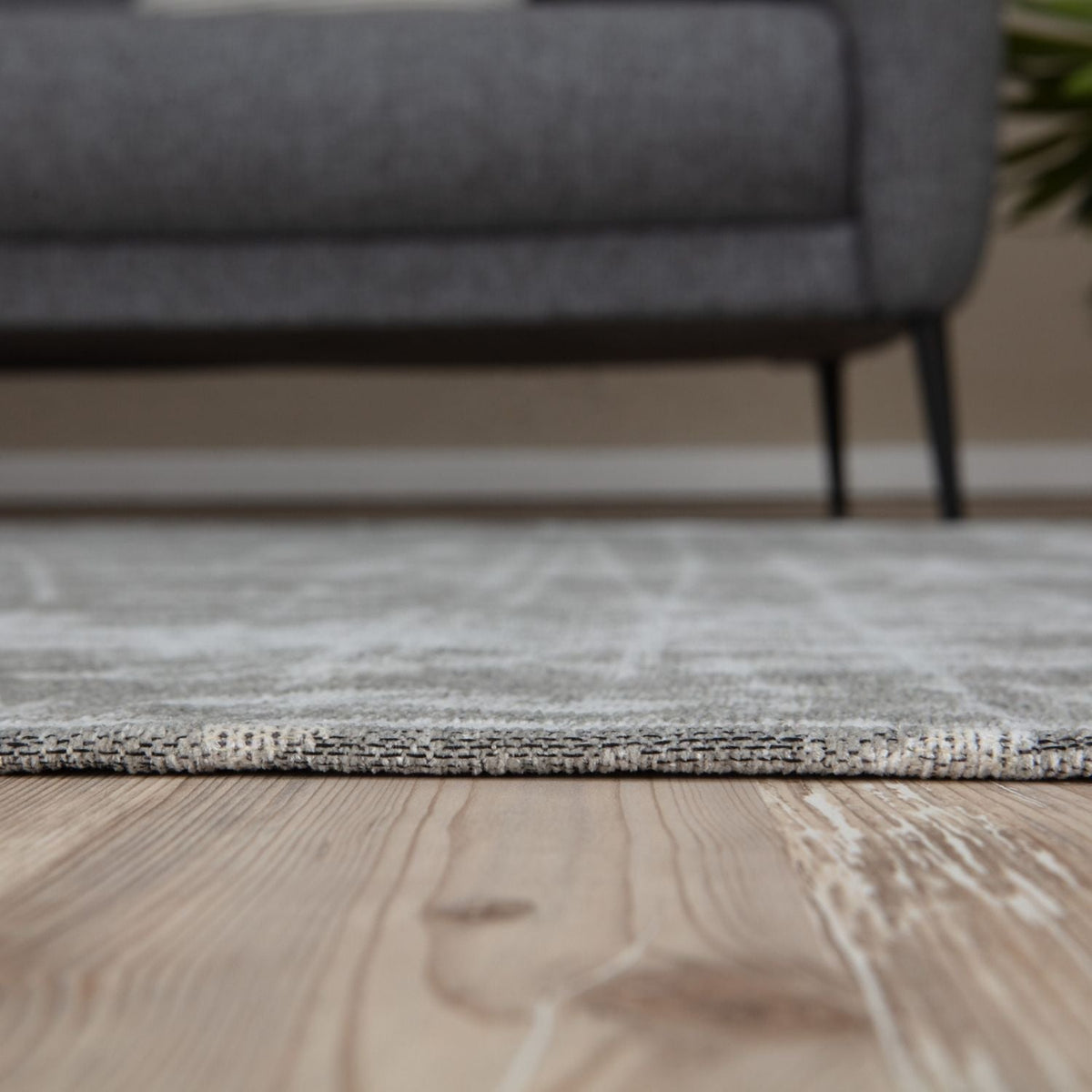 Carina Washable Grey Rug