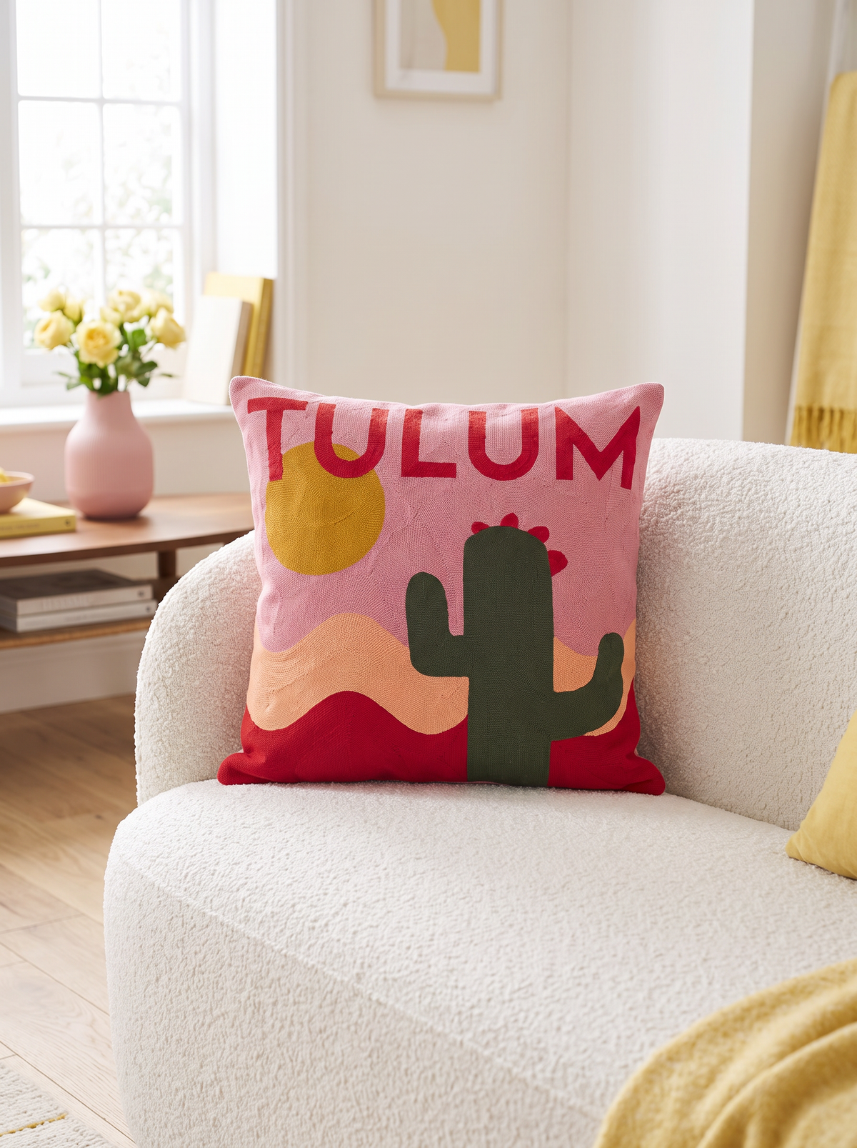 Tulum Needlepoint Cushion