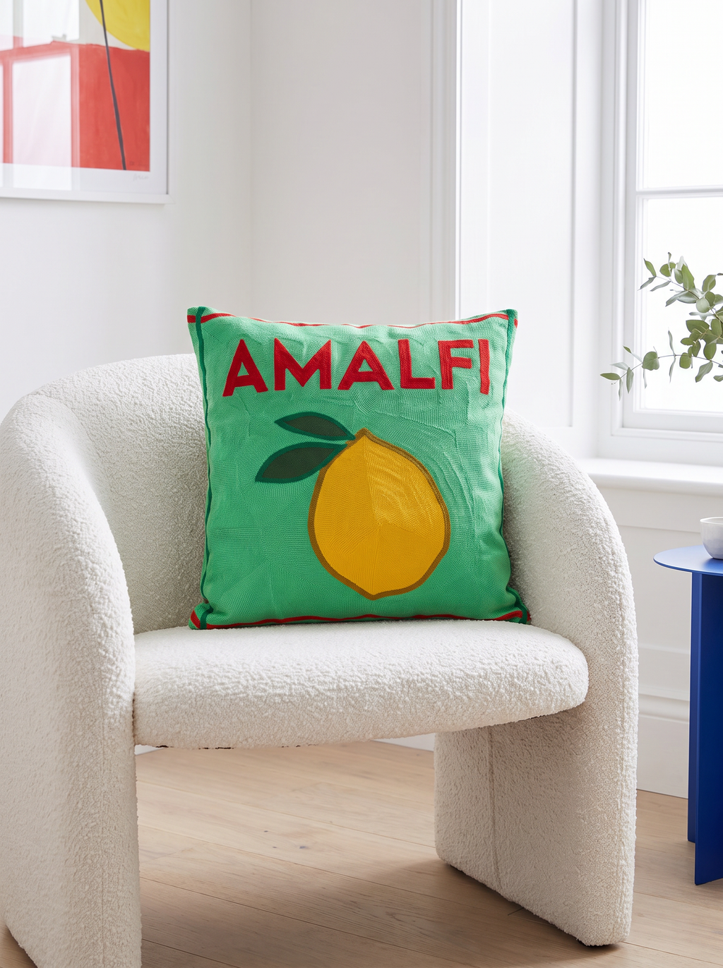Amalfi Needlepoint Cushion