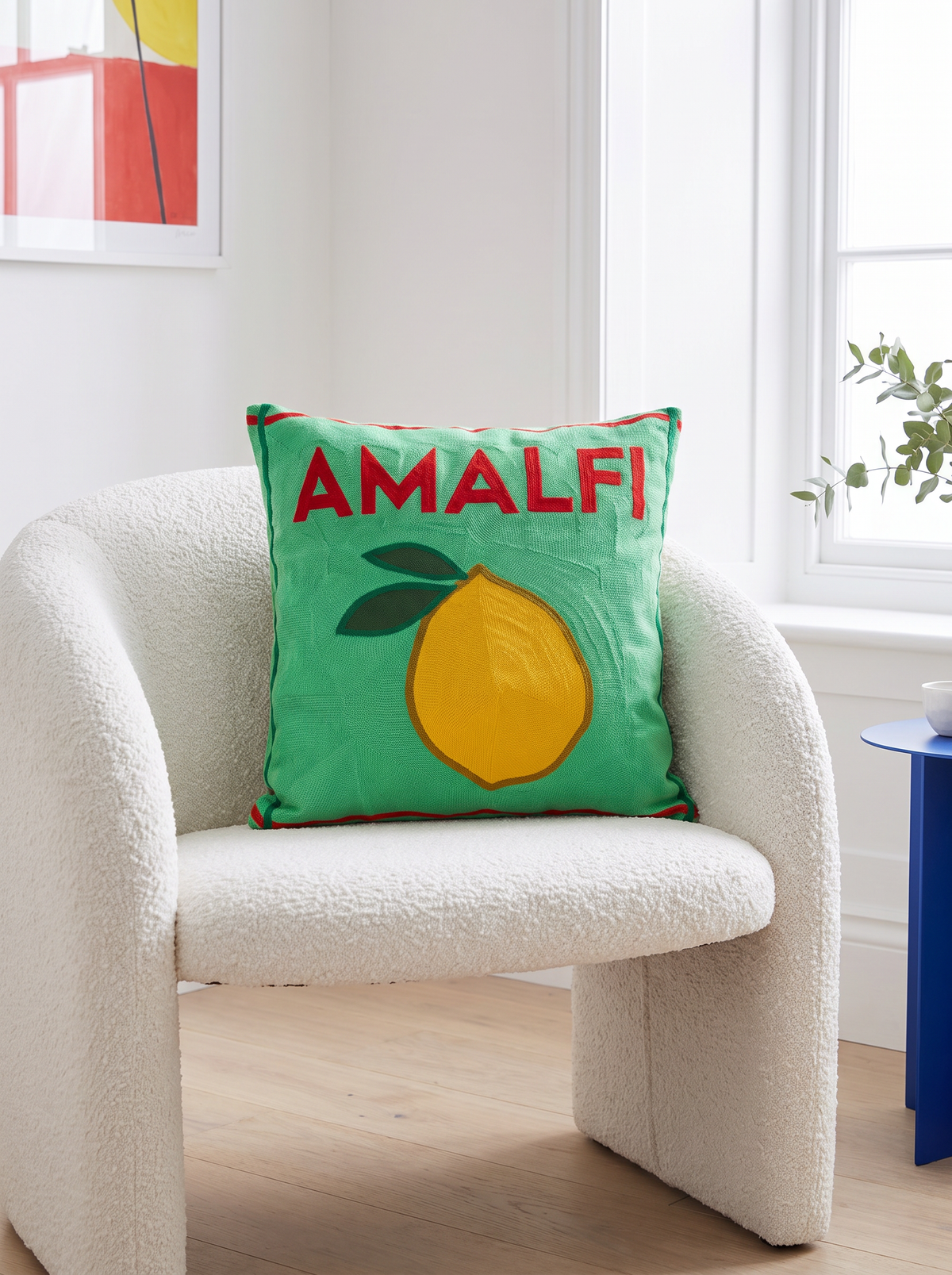Amalfi Needlepoint Cushion