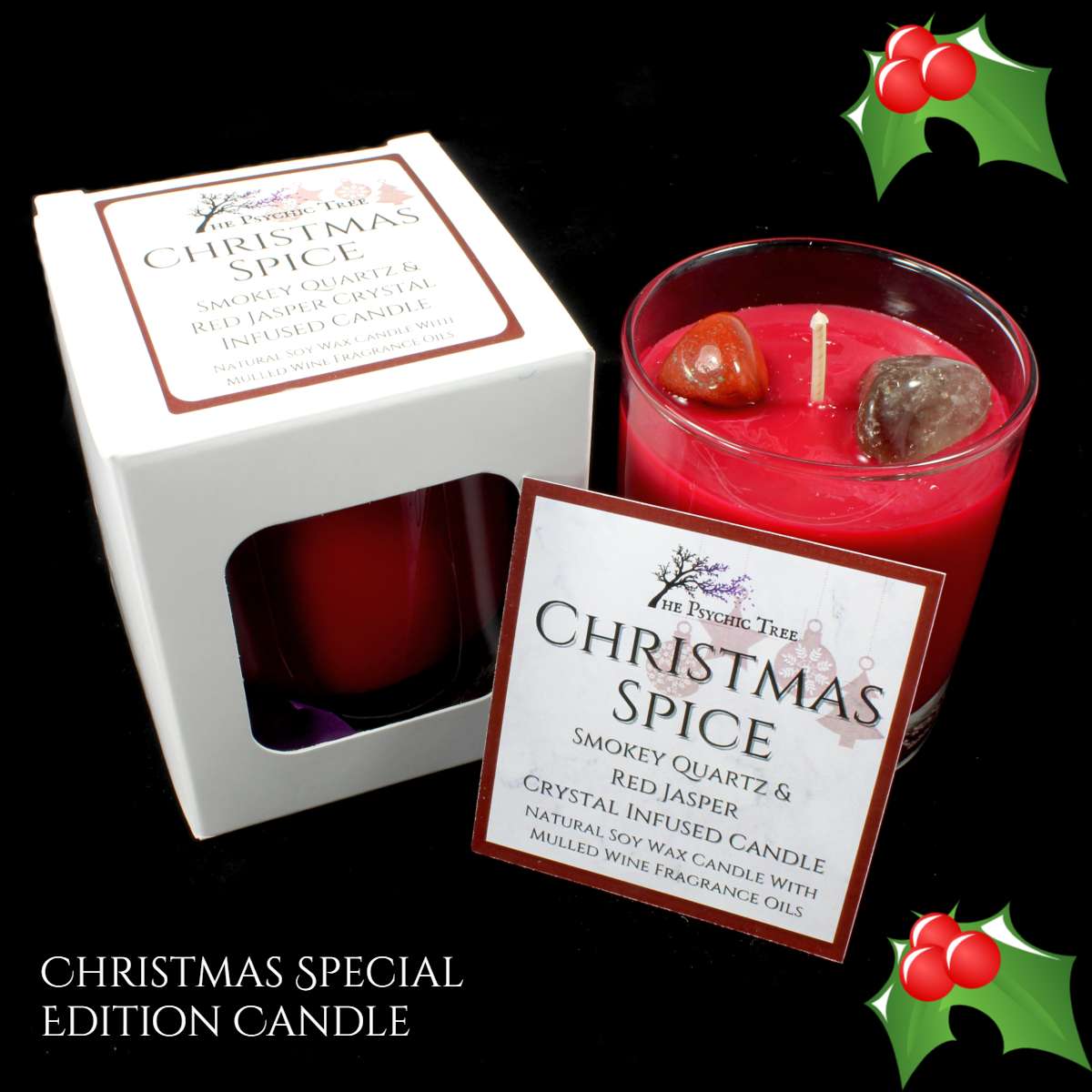 Christmas Spice Crystal Scented Candle