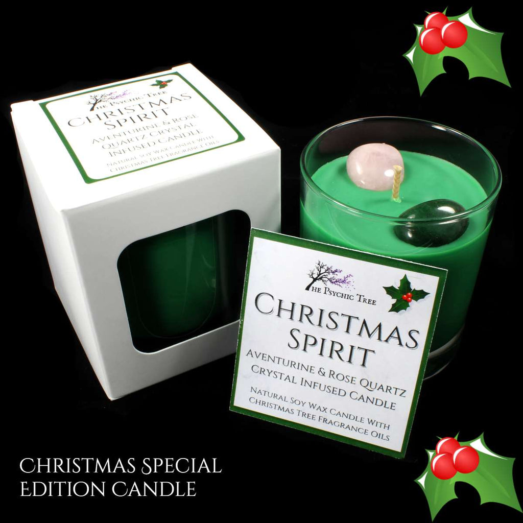 Christmas Spirit Crystal Scented Candle