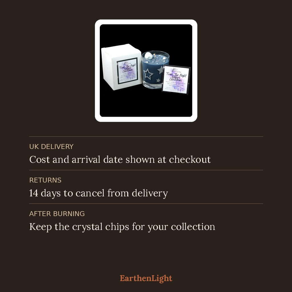 'Twas The Night Before Christmas Crystal Scented Candle delivery and returns