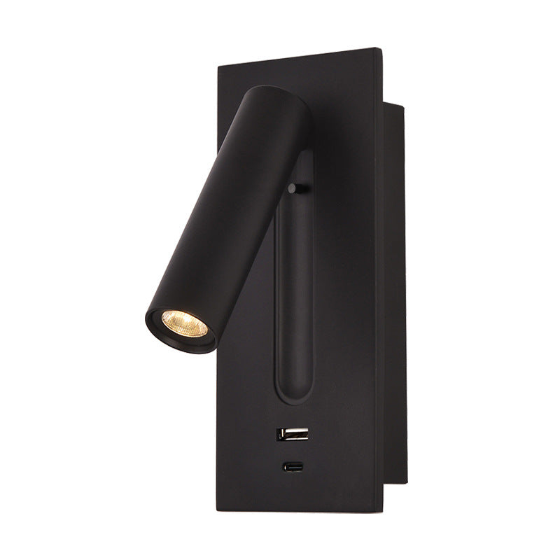 LED Reading Wall Light with USB Charger