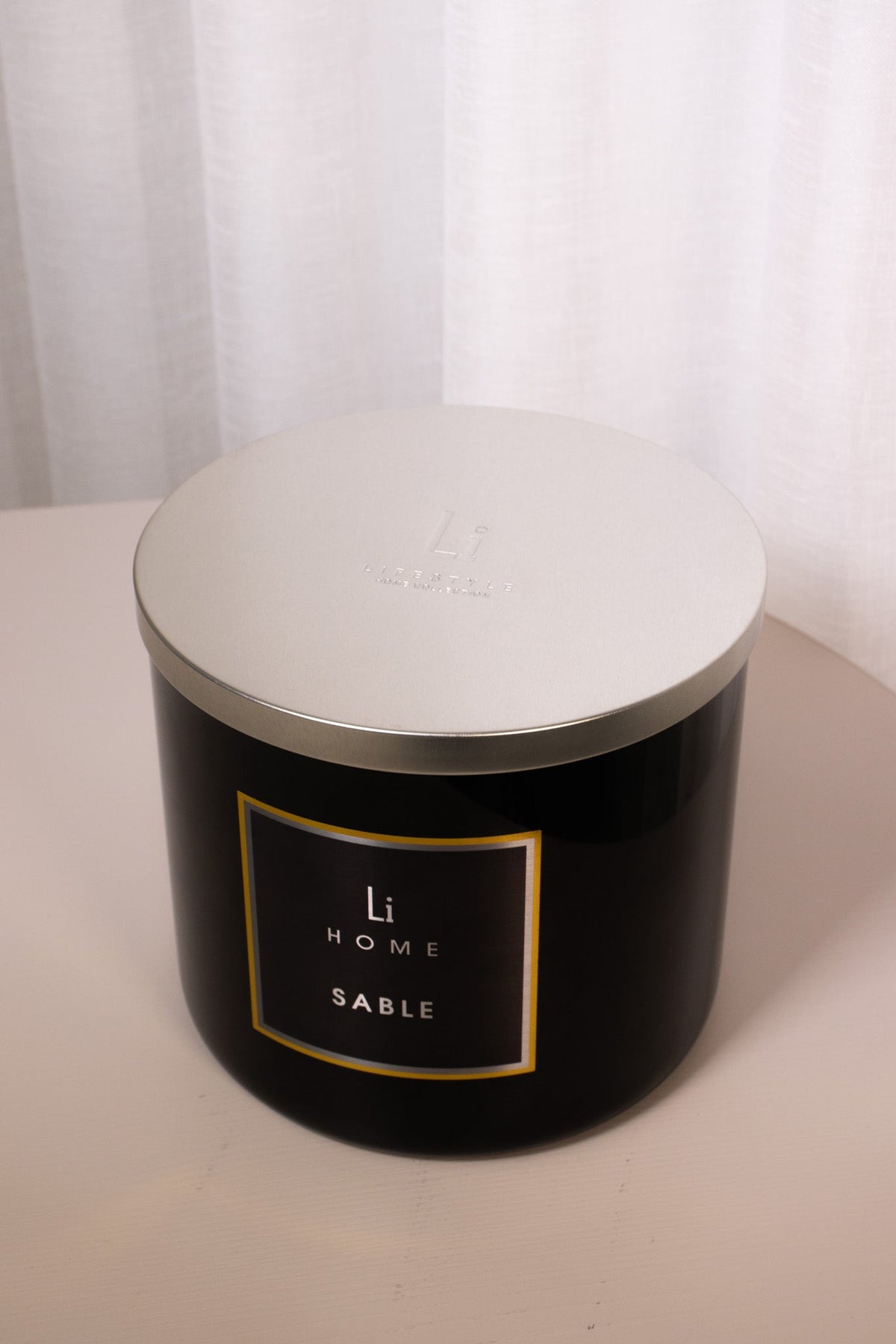 Sable 3-Wick Luxury Candle, 1kg