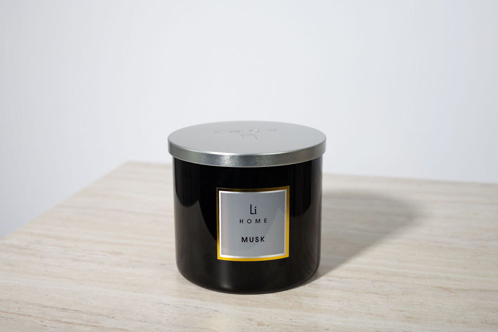 Musk 3-Wick Luxury Candle, 1kg
