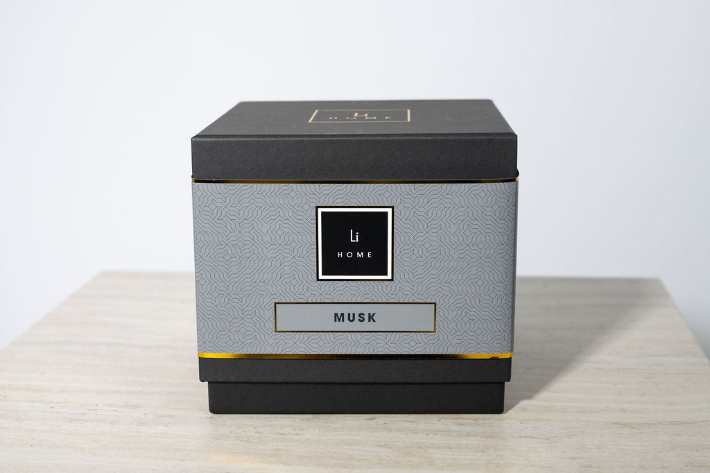 Musk 3-Wick Luxury Candle, 1kg
