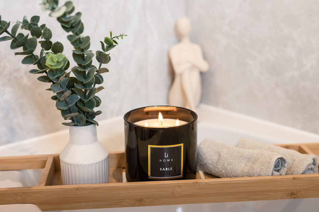 Sable 3-Wick Luxury Candle, 1kg
