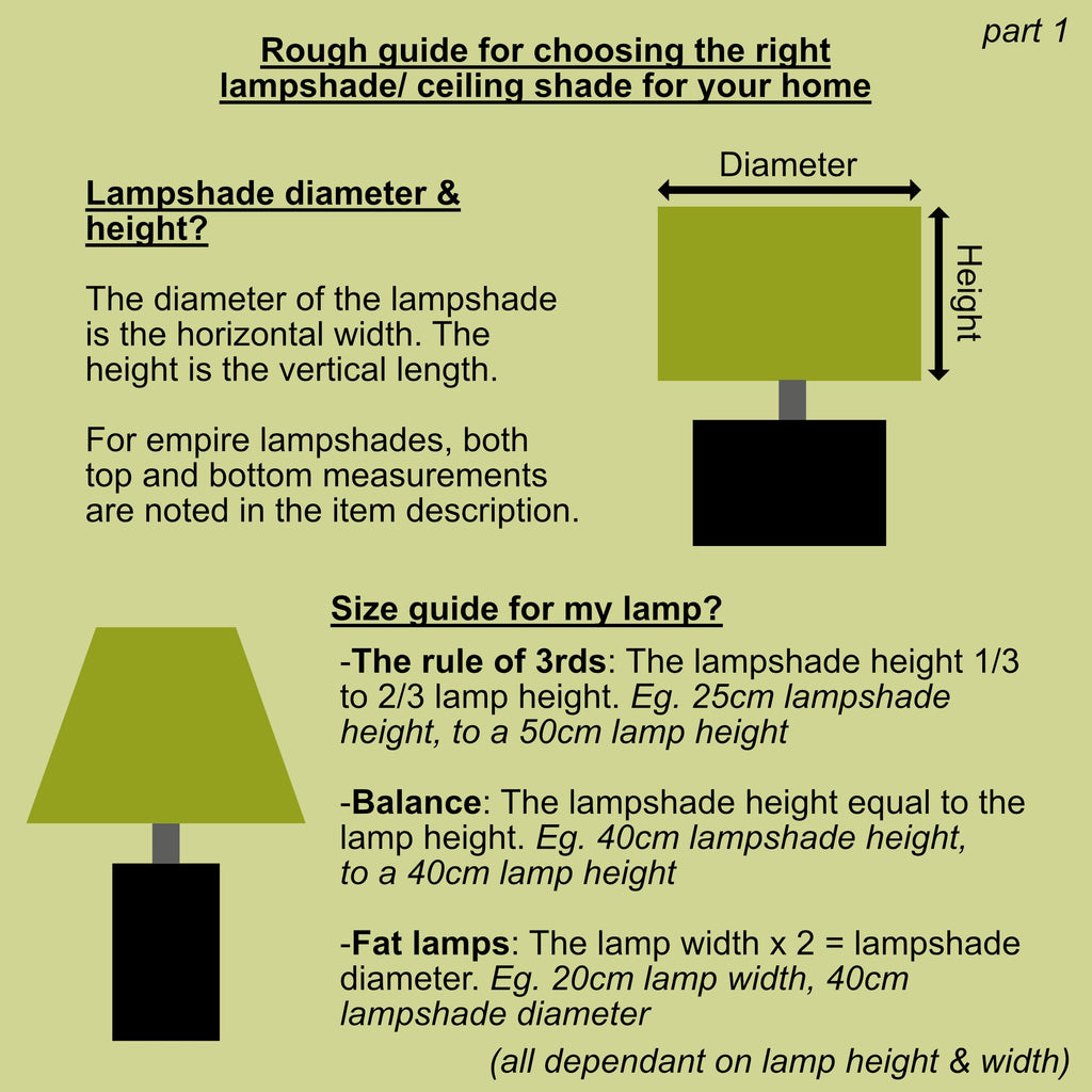Natural Linen Drum Lampshade
