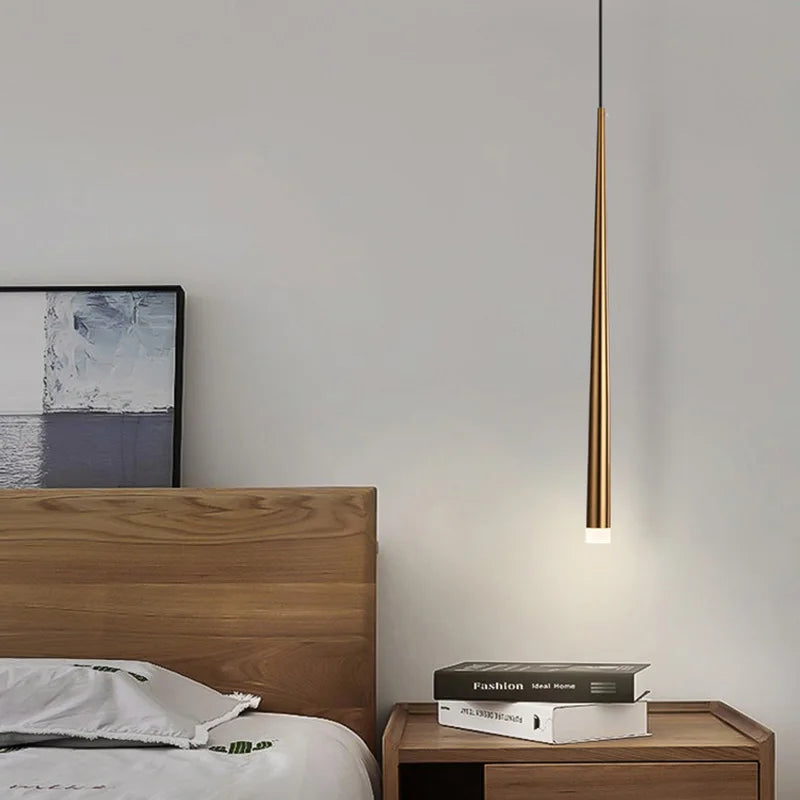 Sleek LED Drop Pendant Light
