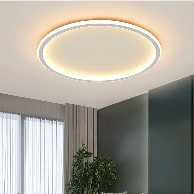LED Ring Flush Ceiling Light, Dimmable